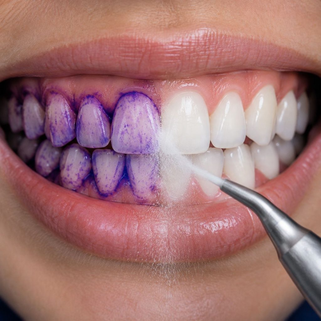 limpeza com airflow em brasilia gaudio odontologia